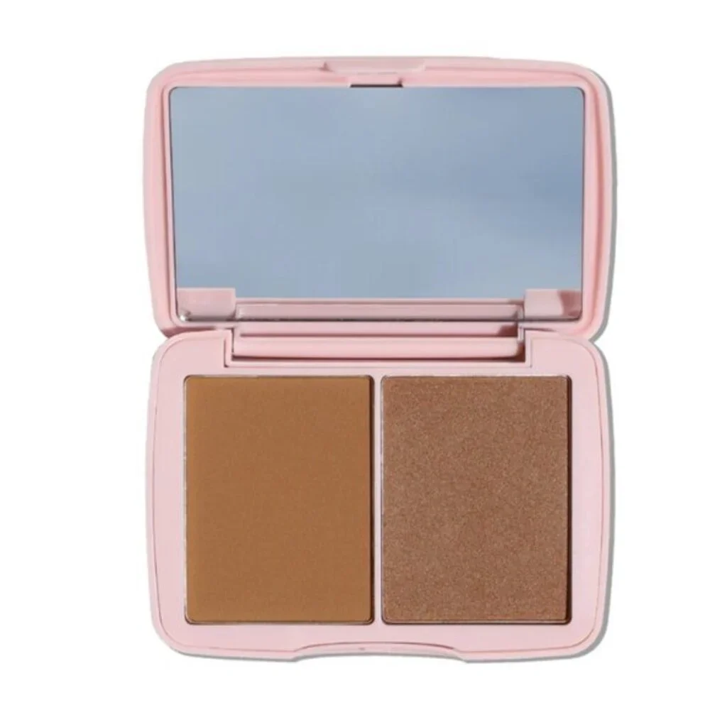 HALF CAKED Double Dipper Matte Bronzer in Miami Beach NIB